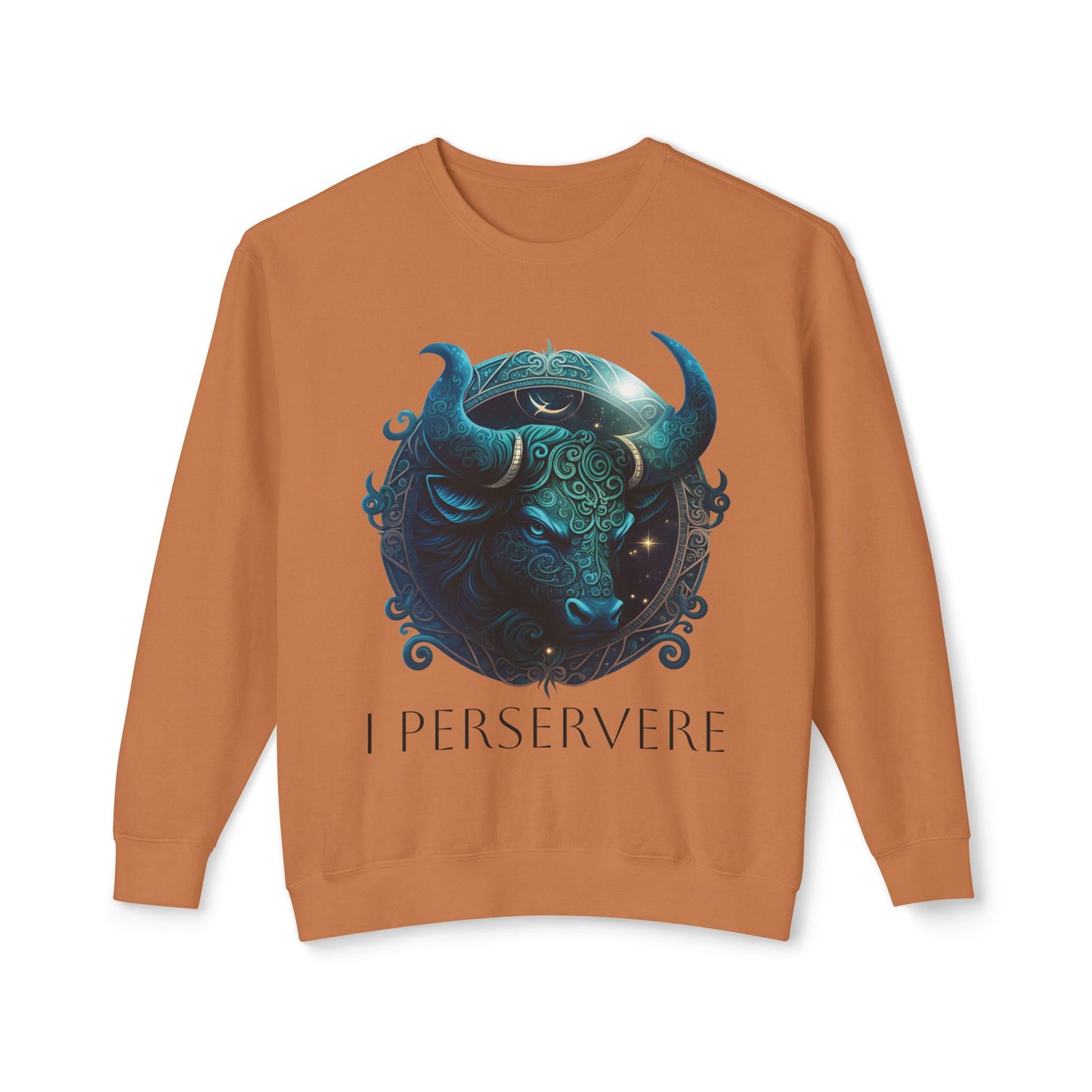 Taurus Vibes Unisex Lightweight Crewneck Sweatshirt