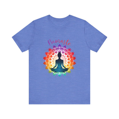 Namaste Yoga Lotus Short Sleeve Tee