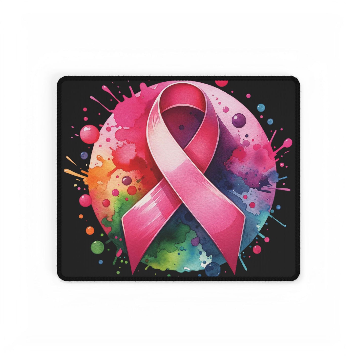 Pink Ribbon Breast Cancer Awareness Mouse Pad