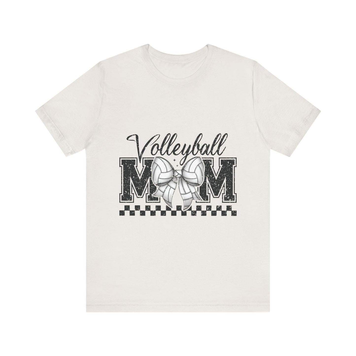 Vintage Style Volleyball Mom Short Sleeve Tee