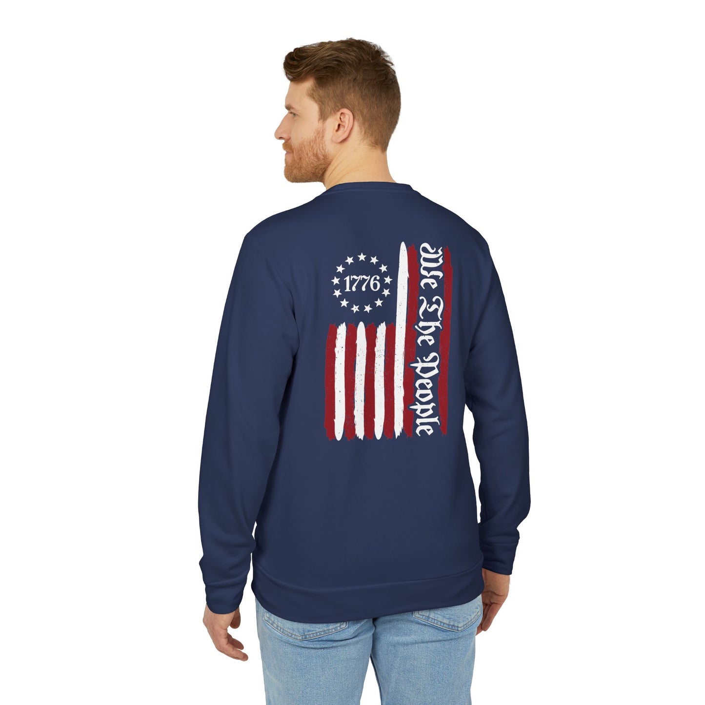 We The People Constitution 1776 Unisex Fleece Crewneck Sweatshirt