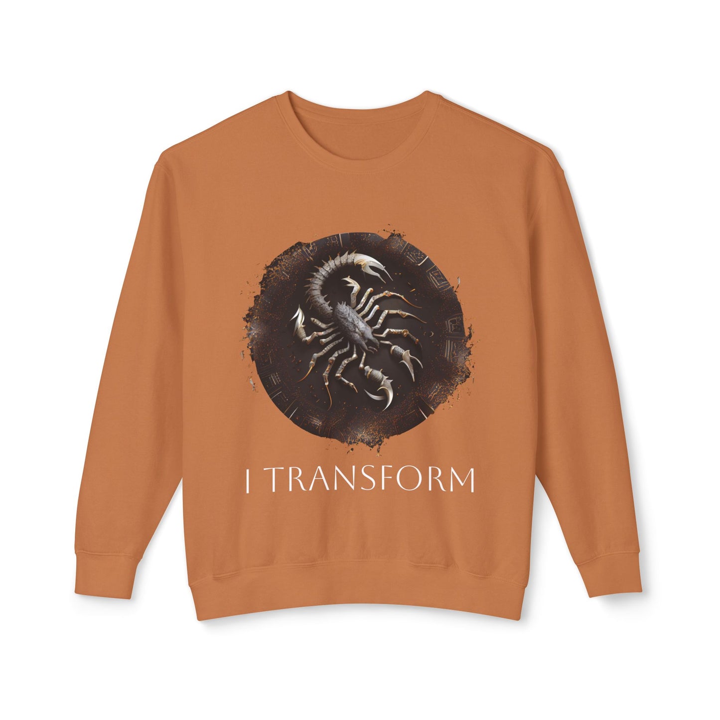 Scorpio Vibes Unisex Lightweight Crewneck Sweatshirt