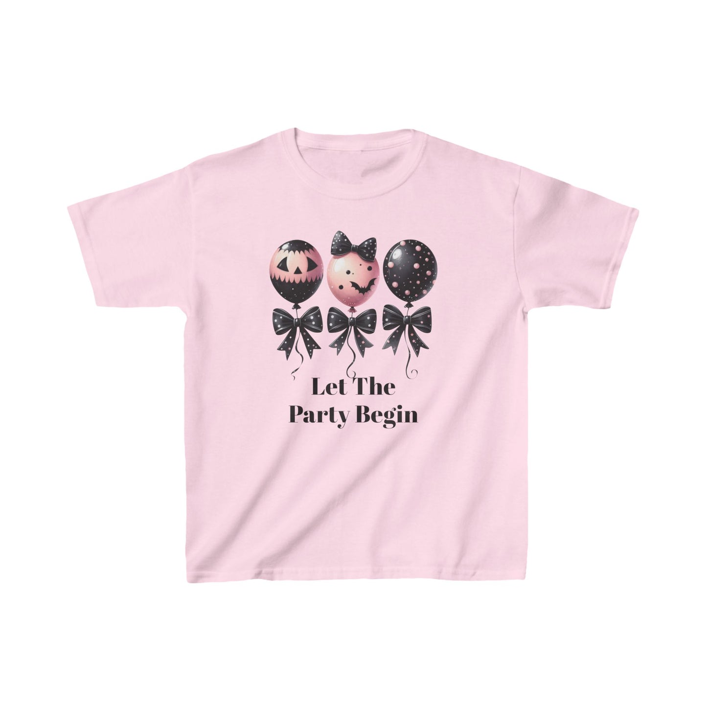 Kids Halloween Let The Party Begin Heavy Cotton™ Tee