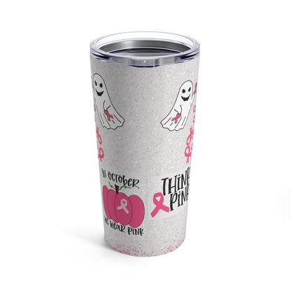 Tree of Pink Ribbons Breast Cancer Awareness Tumbler 20oz