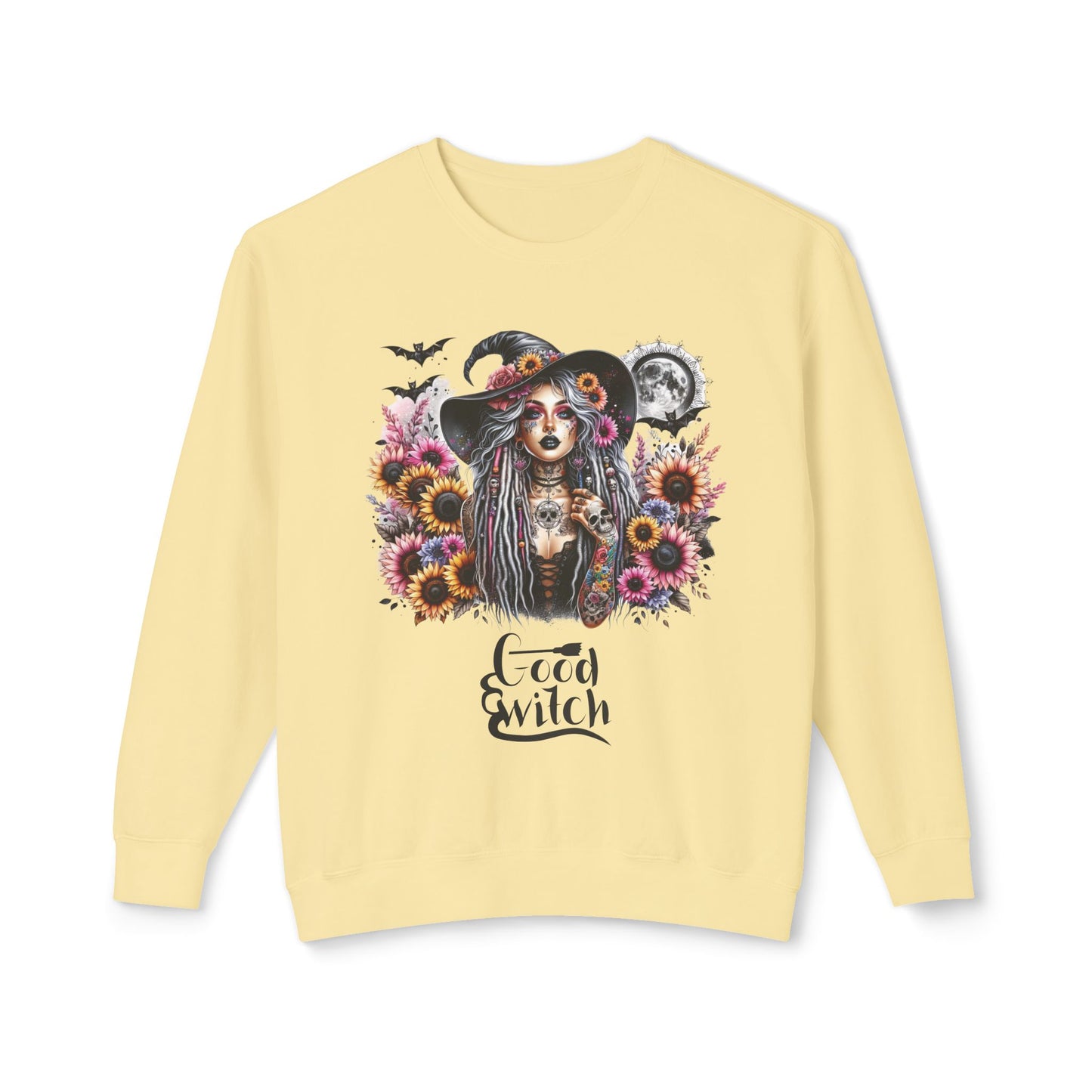 The Good Witch Unisex Lightweight Crewneck Sweatshirt