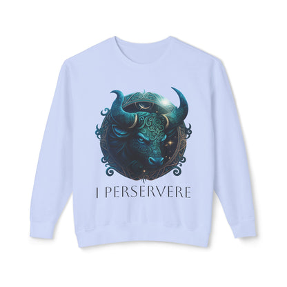 Taurus Vibes Unisex Lightweight Crewneck Sweatshirt