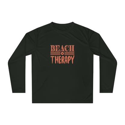 Beach Therapy Performance Moisture Wicking Long Sleeve Shirt