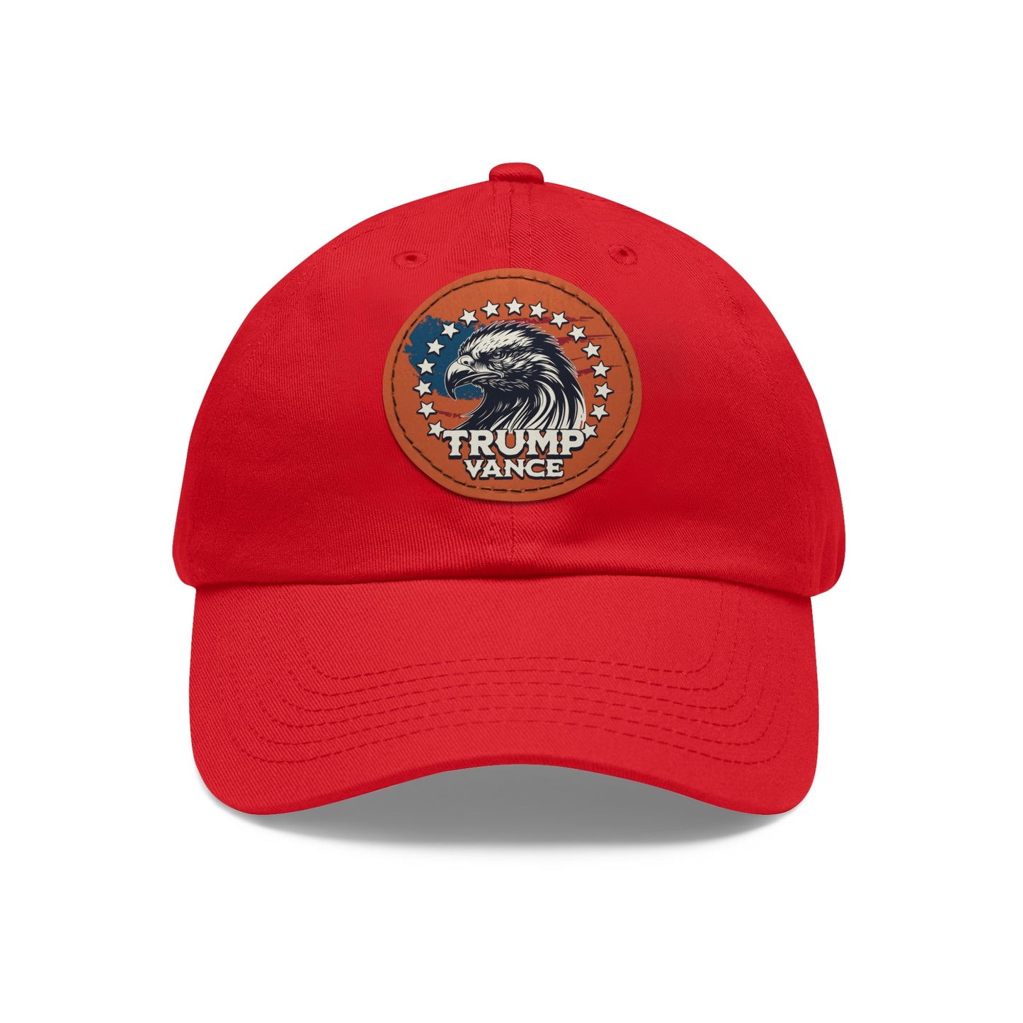 Trump Vance 2024 With Eagle Unisex Hat with Faux Leather Patch