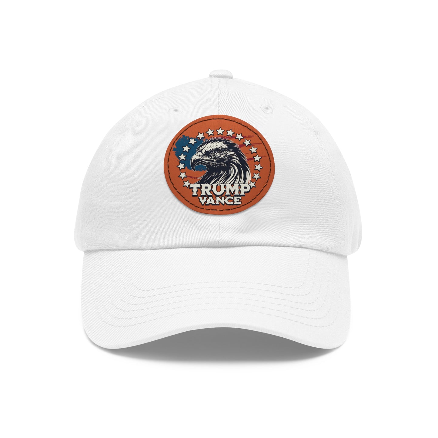 Trump Vance 2024 With Eagle Unisex Hat with Faux Leather Patch