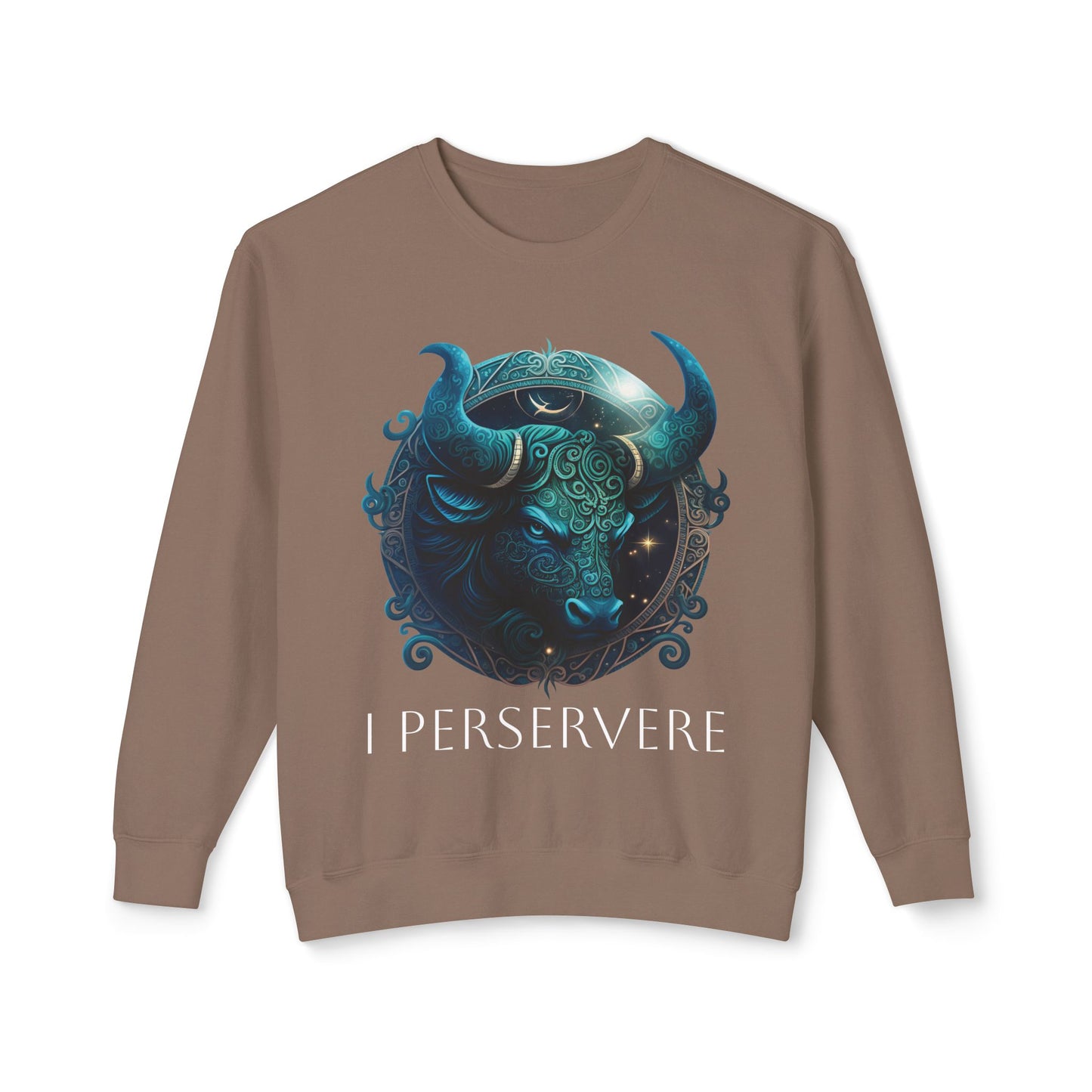 Taurus Vibes Unisex Lightweight Crewneck Sweatshirt