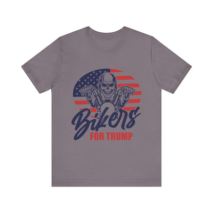 Bikers For Trump Unisex Short Sleeve Tee