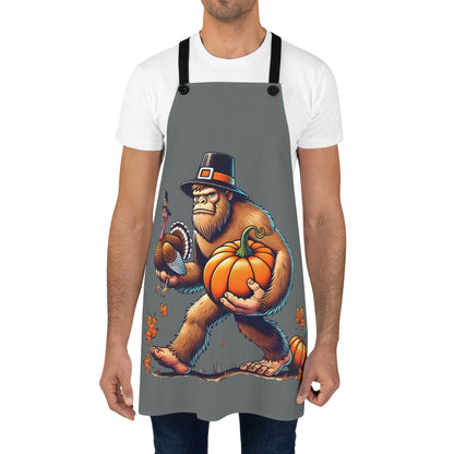 Bigfoot Bigfeast Thanksgiving Apron