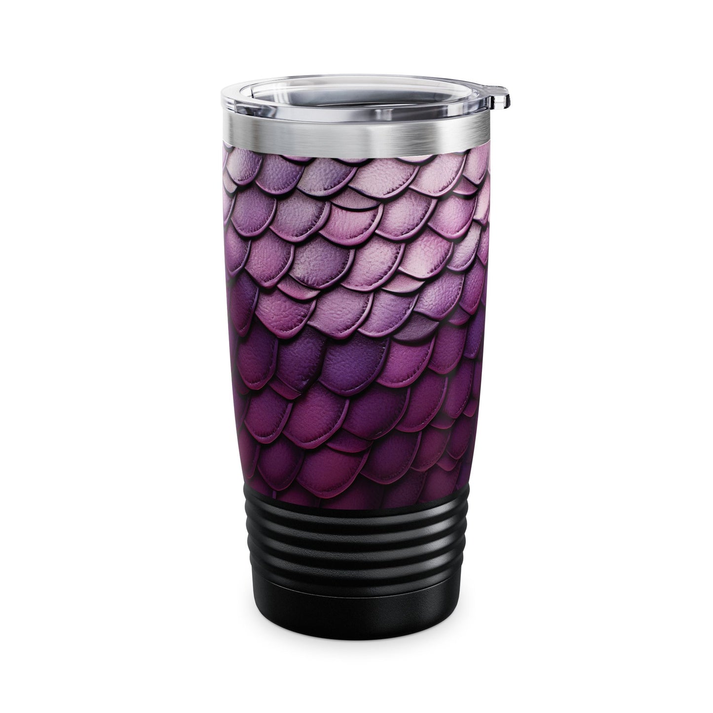 Shades of Violet Dragon Scales Ringneck Tumbler, 20oz