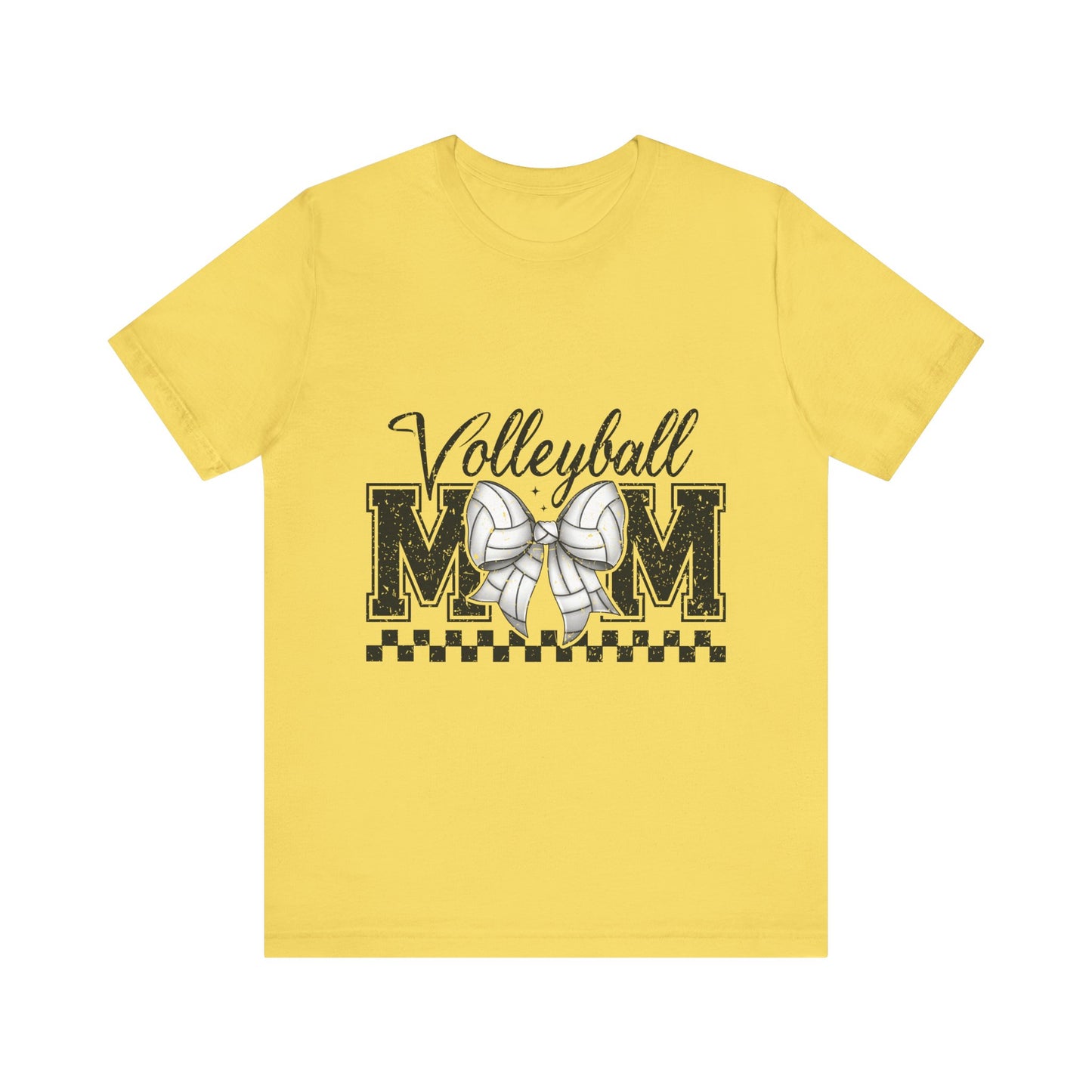 Vintage Style Volleyball Mom Short Sleeve Tee