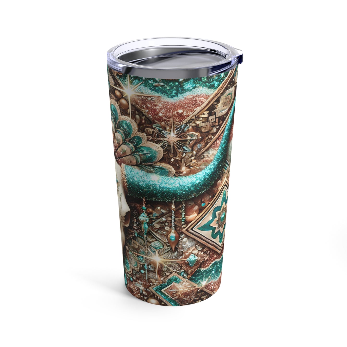 Bohemian Western Theme Tumbler 20oz