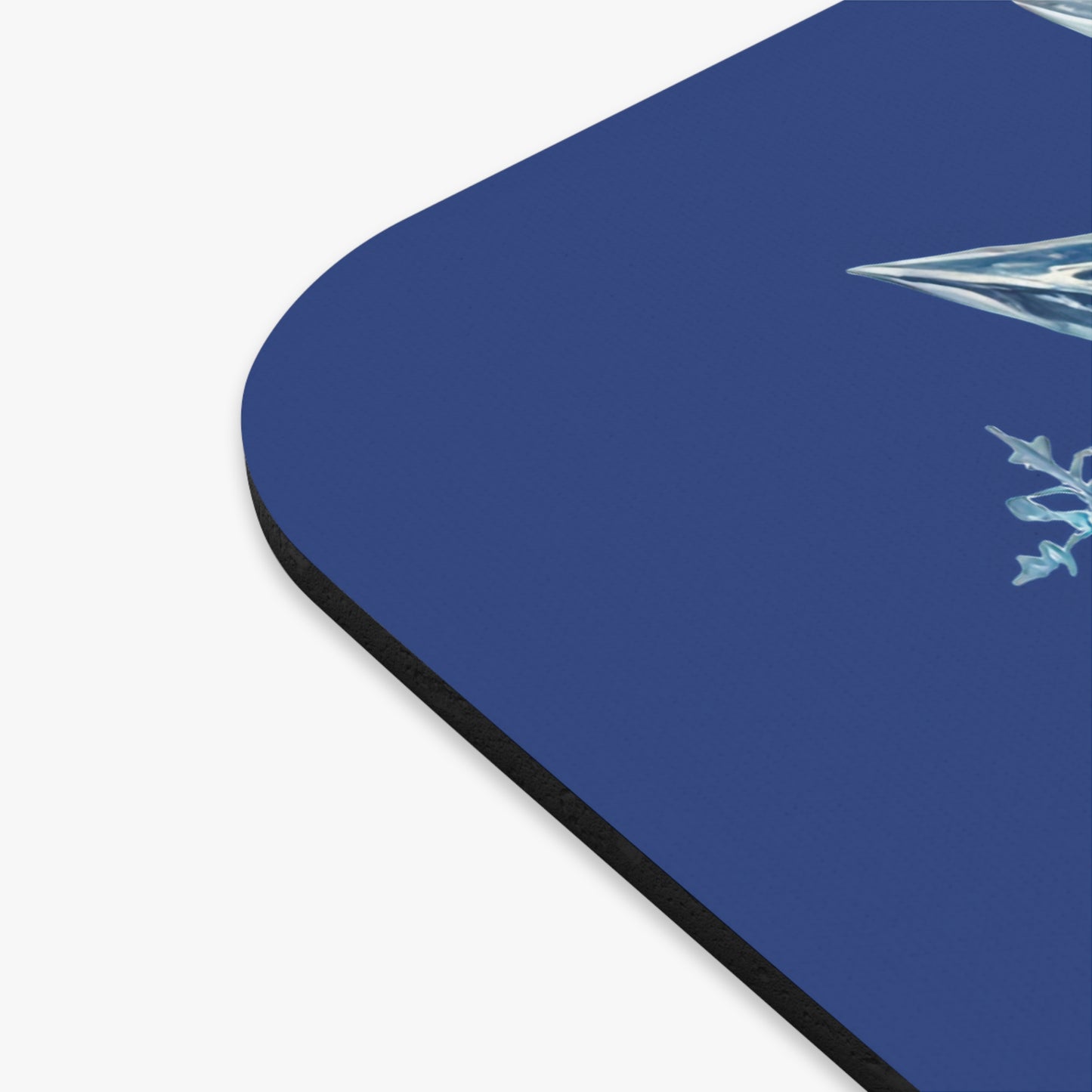 Winter Snowflake Crystal Mouse Pad