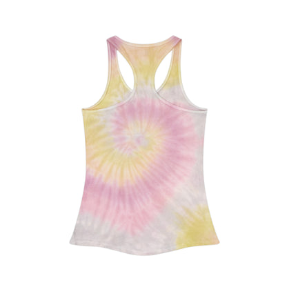 Shit Stirrers Witchy Social Club Tie Dye Racerback Tank Top