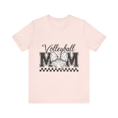 Vintage Style Volleyball Mom Short Sleeve Tee