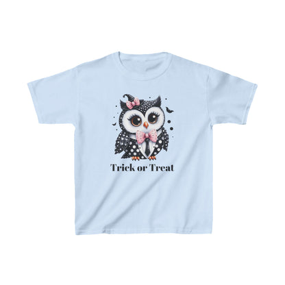 Kids Trick or Treat Owl Theme Heavy Cotton™ Tee