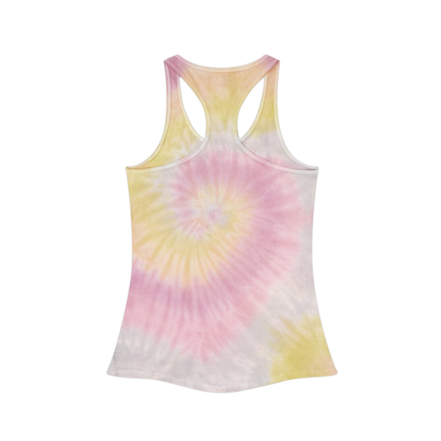 Halloween Tarot The Death Card Tie Dye Racerback Tank Top