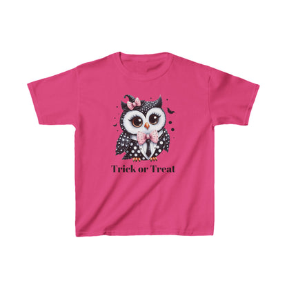 Kids Trick or Treat Owl Theme Heavy Cotton™ Tee