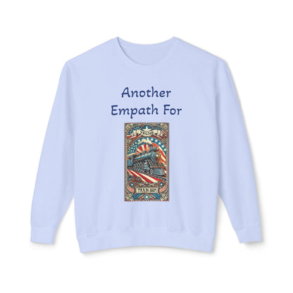 Another Empath For Trump Political Unisex Lightweight Crewneck Sweatshirt