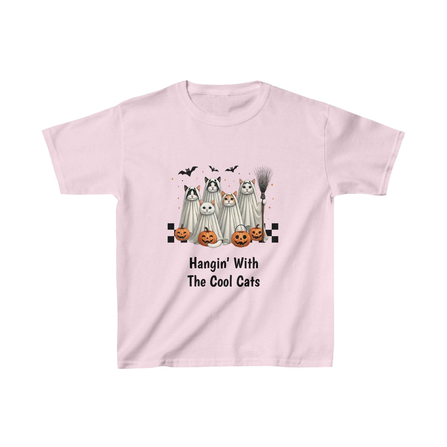 Kids Halloween Hanging With The Cool Cats Heavy Cotton™ Tee