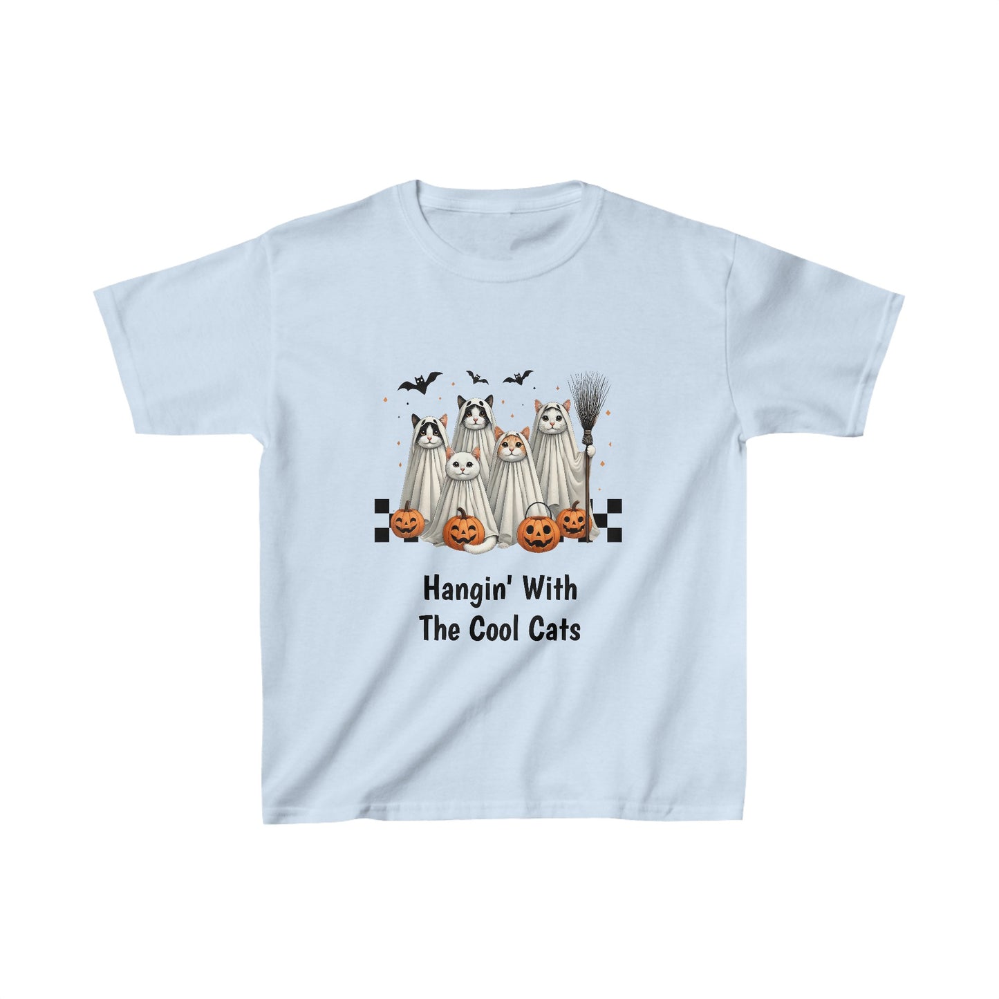 Kids Halloween Hanging With The Cool Cats Heavy Cotton™ Tee