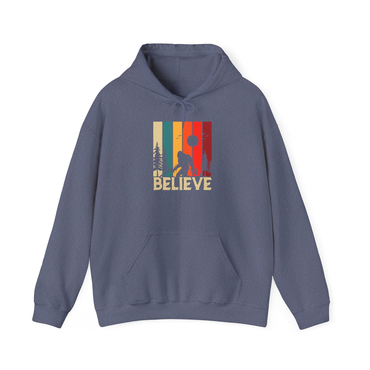 Believe in Bigfoot Unisex Hooded Sweatshirt