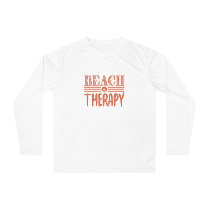 Beach Therapy Performance Moisture Wicking Long Sleeve Shirt