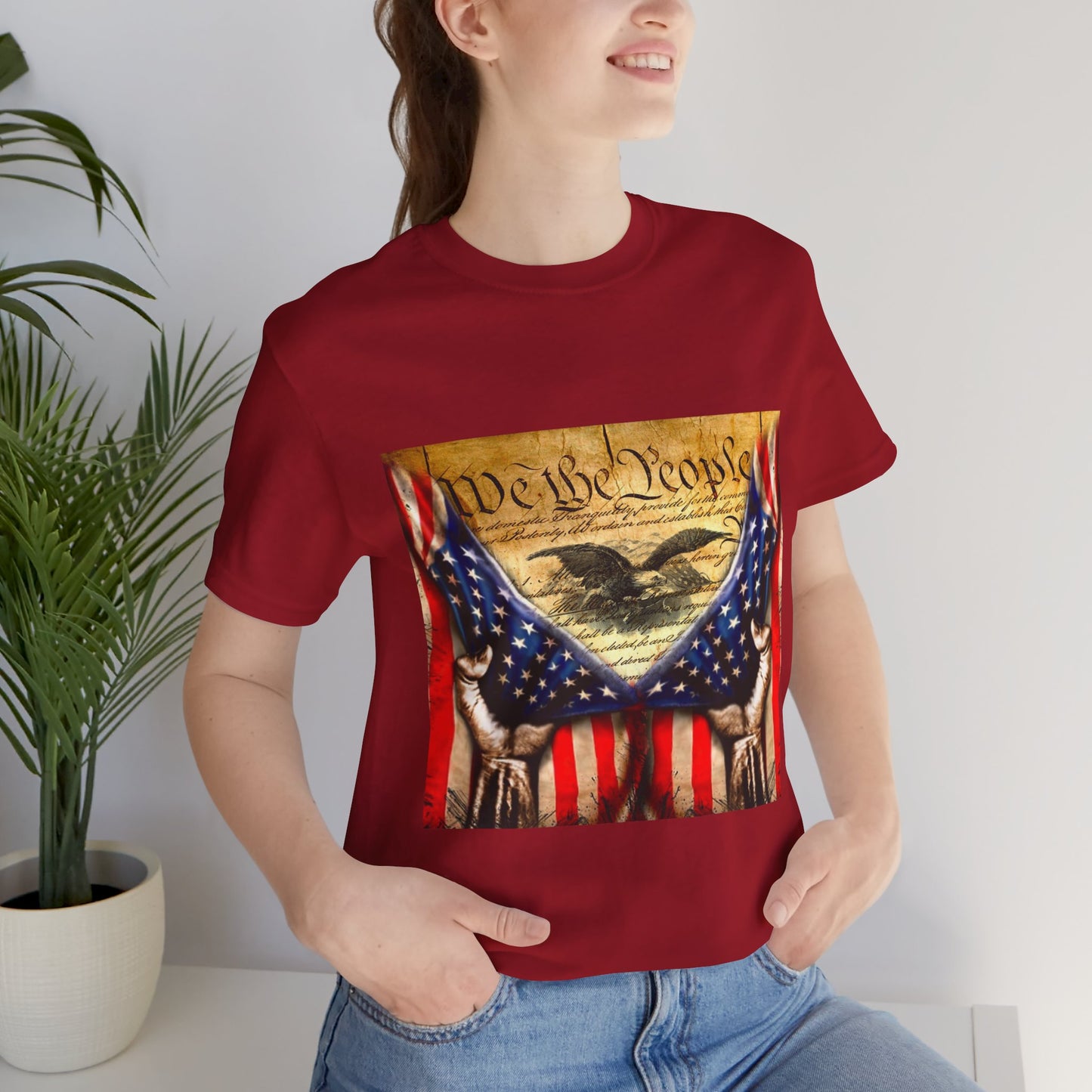 Constitution We The People Unisex Short Sleeve Tee