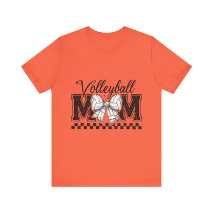 Vintage Style Volleyball Mom Short Sleeve Tee