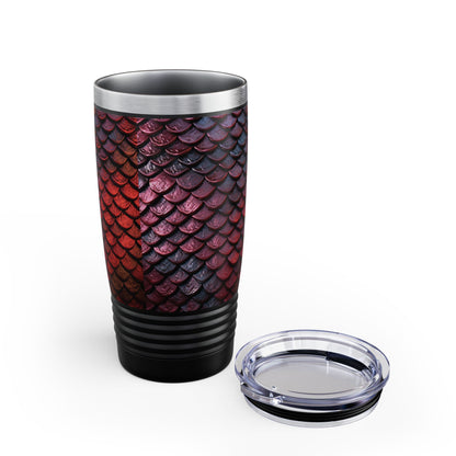 Dragon Juice Shades of Crimson Ringneck Tumbler, 20oz