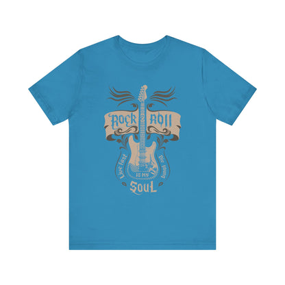 Rock & Roll Is My Soul Short Sleeve Tee