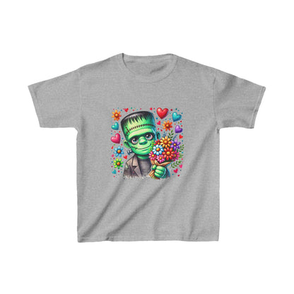 Kids Halloween Frankenstein Theme Heavy Cotton™ Tee