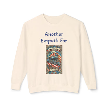 Another Empath For Trump Political Unisex Lightweight Crewneck Sweatshirt