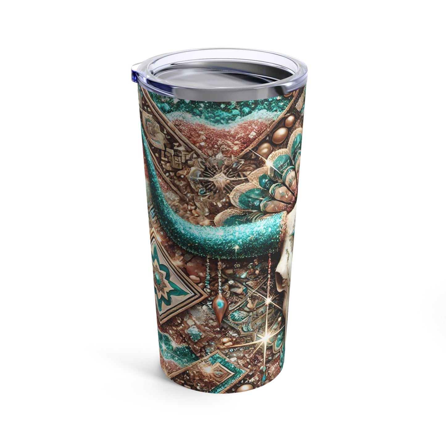 Bohemian Western Theme Tumbler 20oz