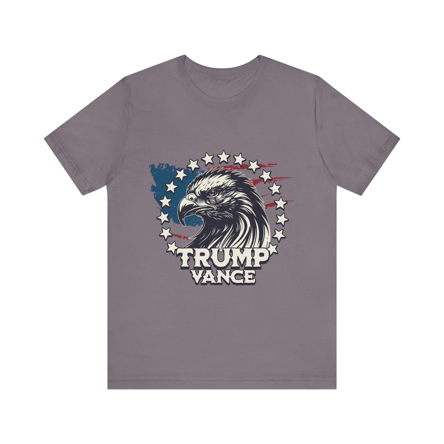 Trump Vance 2024 With Eagle Unisex Short Sleeve Tee