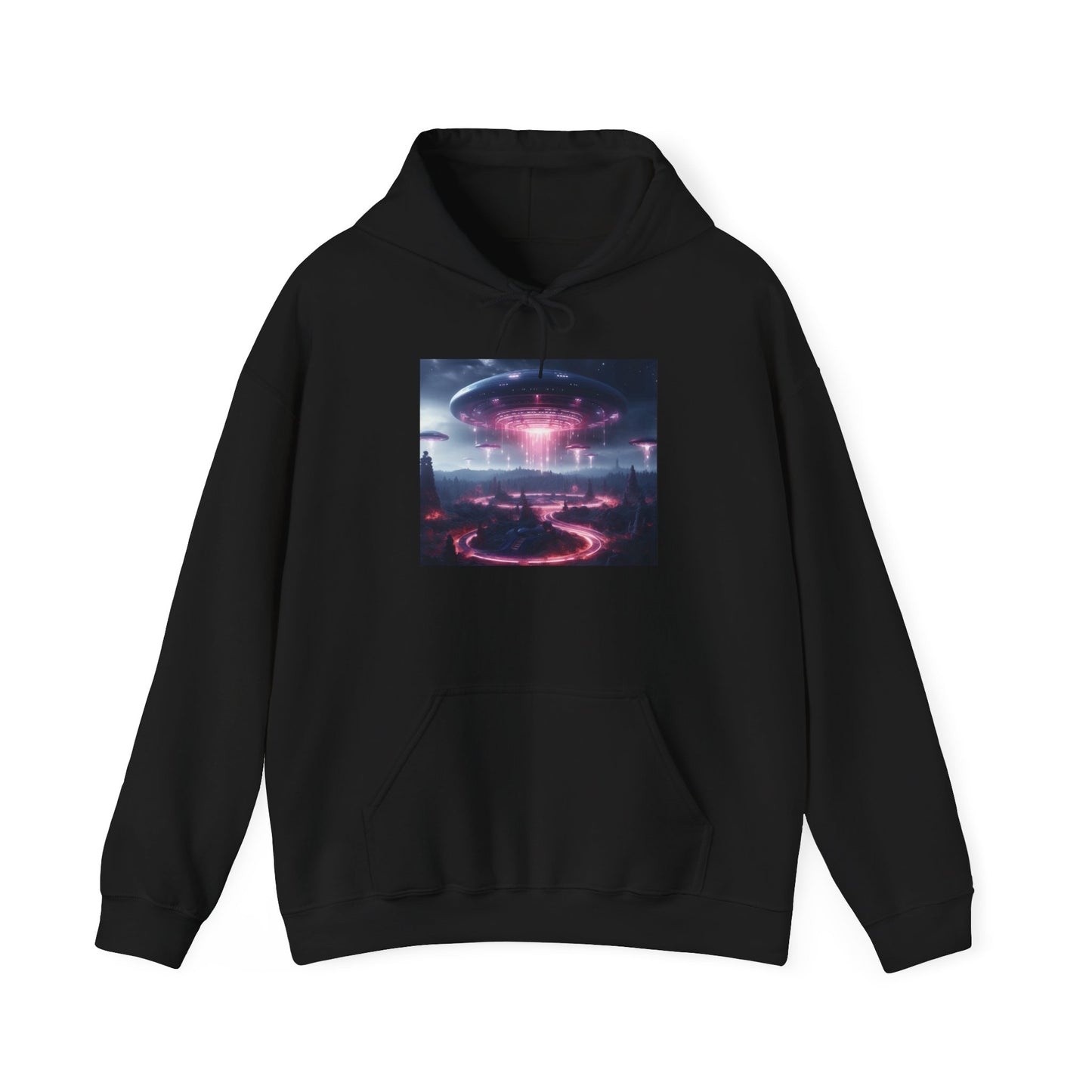 Arrival of the Spaceships Hoodie Unisex Sweatshirt