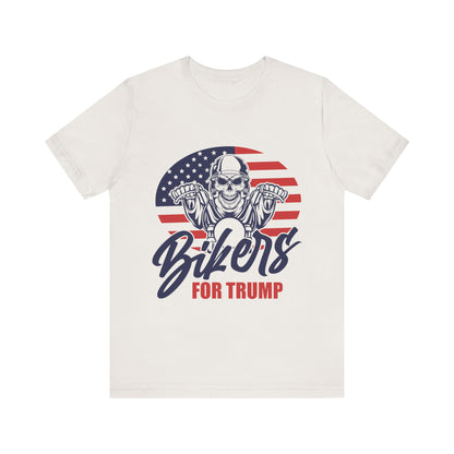 Bikers For Trump Unisex Short Sleeve Tee