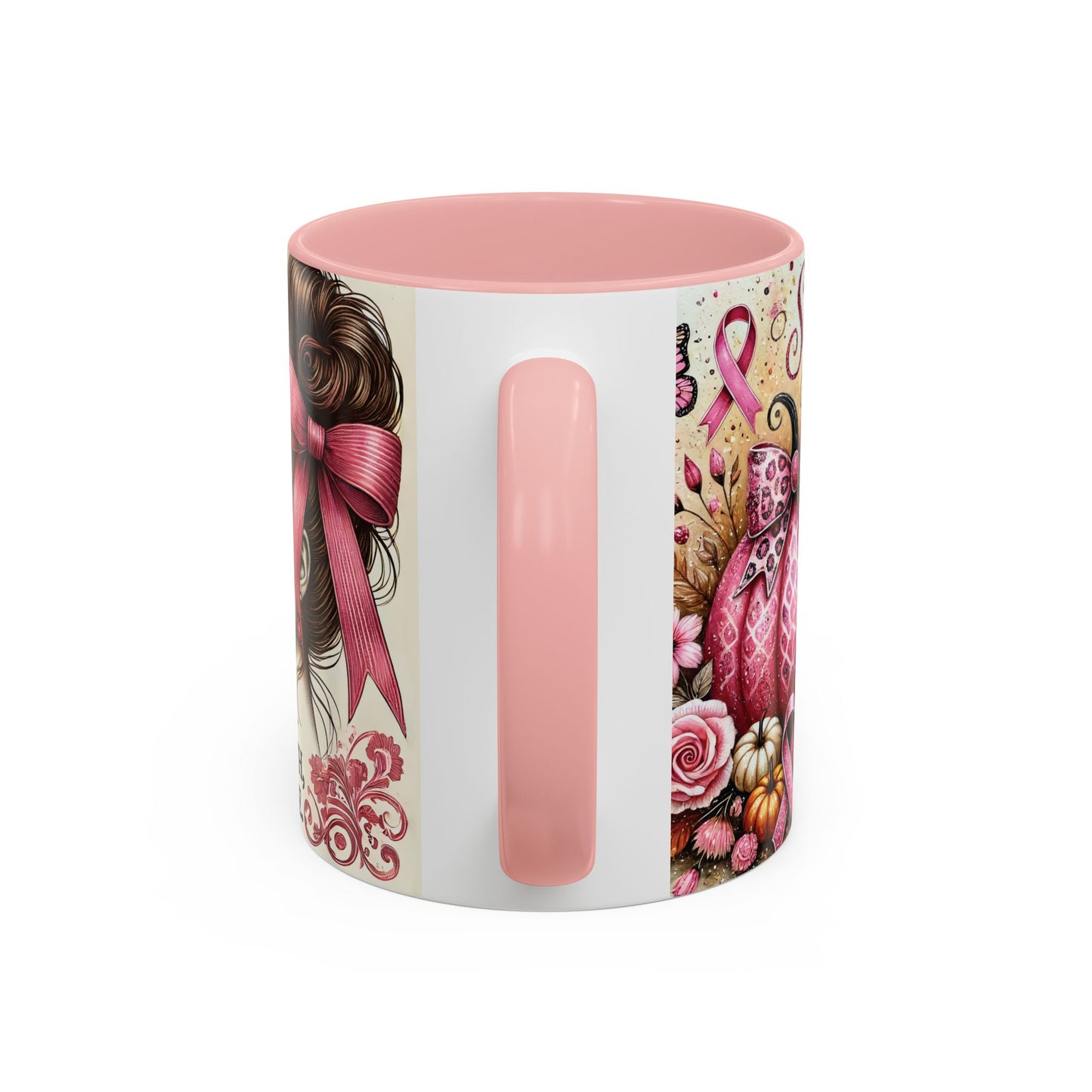 Hope Strength Courage Breast Cancer Survivor Coffee or Tea Mug (11 or 15 oz)