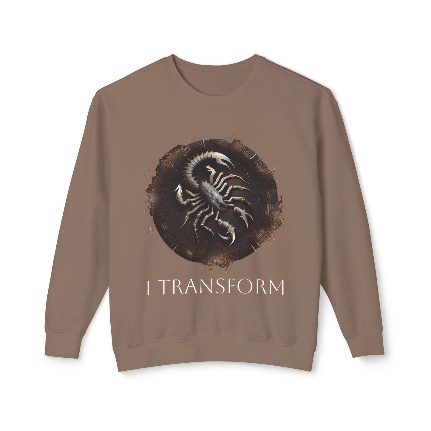 Scorpio Vibes Unisex Lightweight Crewneck Sweatshirt