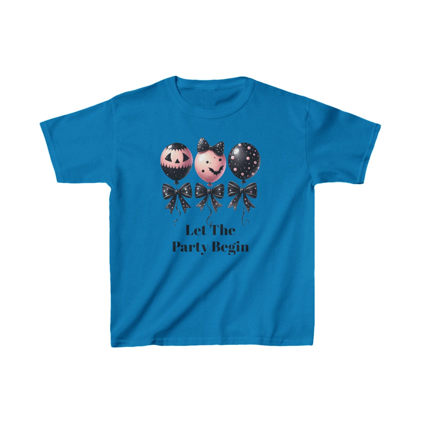 Kids Halloween Let The Party Begin Heavy Cotton™ Tee