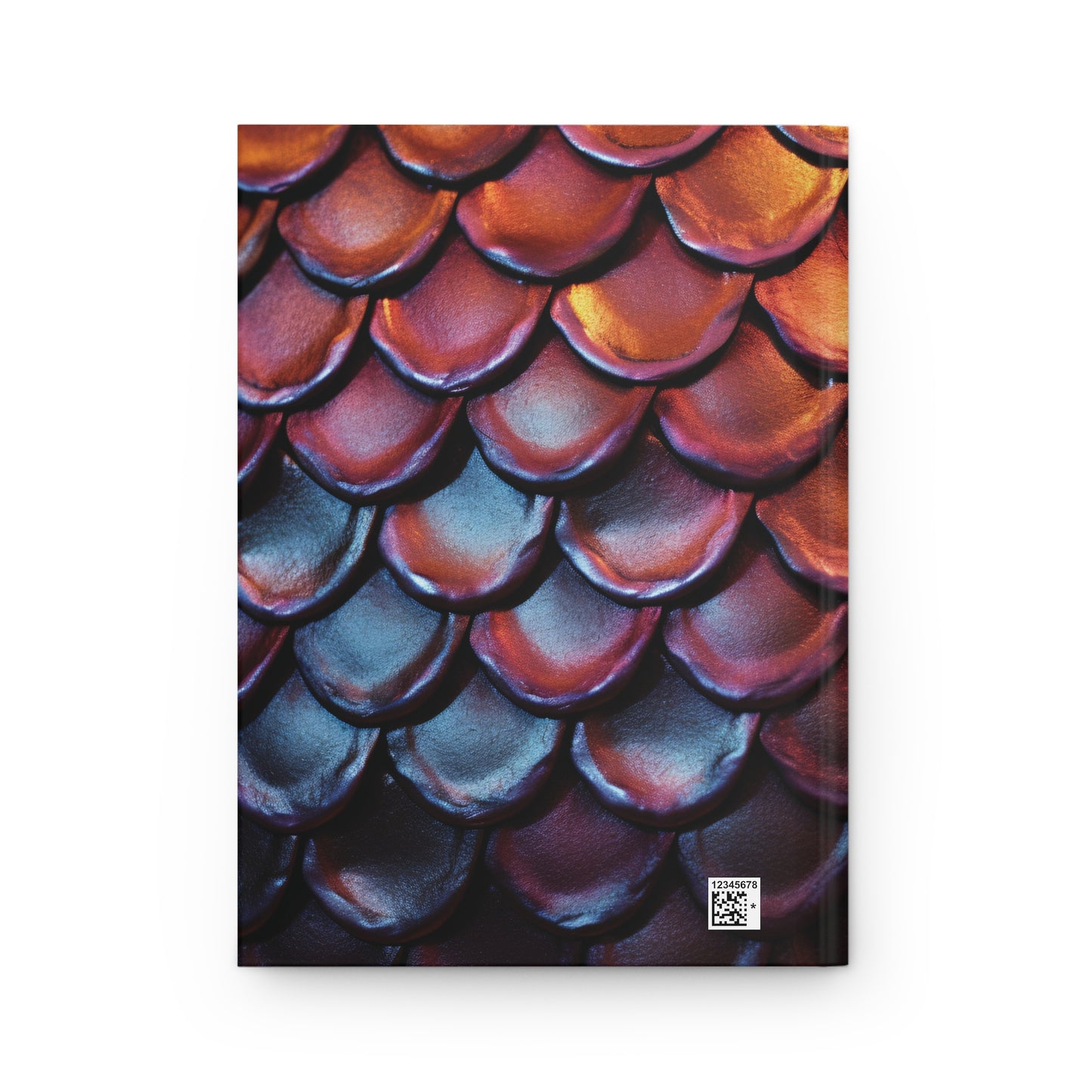 Firey Dragon Scales Hardcover Journal