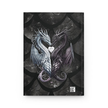 Dark Dragon Scales Hardcover Journal