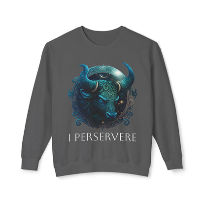 Taurus Vibes Unisex Lightweight Crewneck Sweatshirt