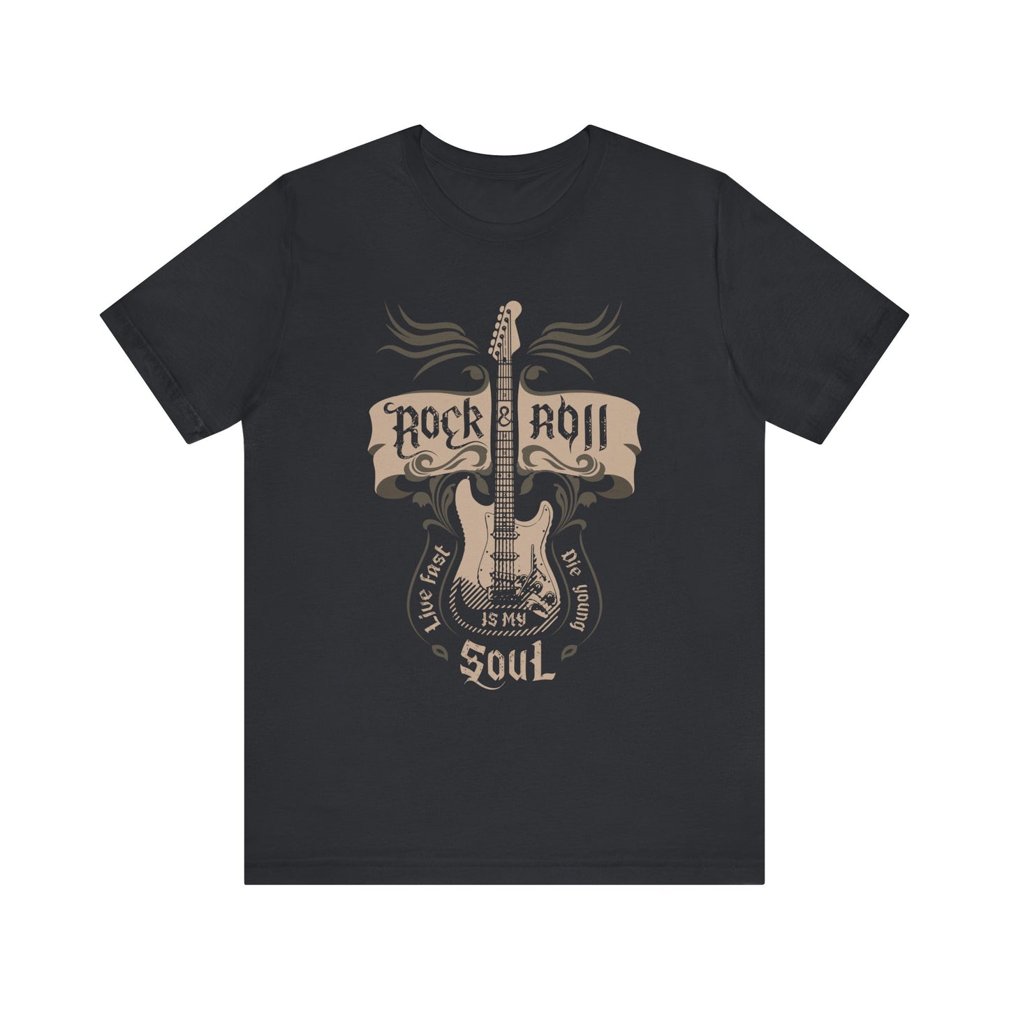 Rock & Roll Is My Soul Short Sleeve Tee