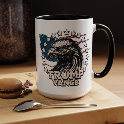 Lightning Trump Vance Coffee Mug in 2 Sizes - 11 or 15 oz.