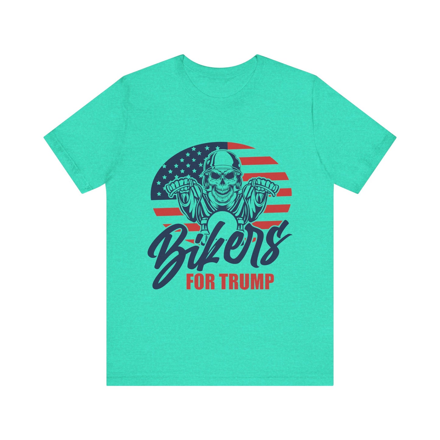 Bikers For Trump Unisex Short Sleeve Tee