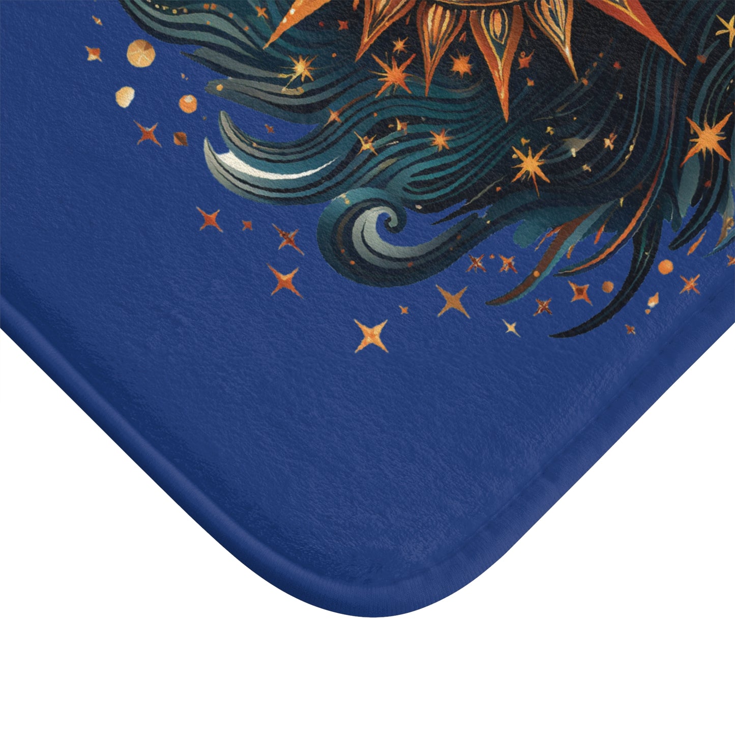 Sun Moon & Stars I Bath Mat